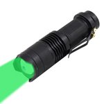 Green Light LED Torch